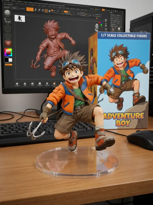 Коллекционная фигурка 1/7 с коробкой